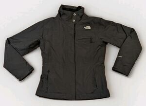 The North Face Womens S HyVent Fleece Lined Jacket Waterproof Outdoor No Hood